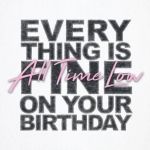 All time low - Birthday